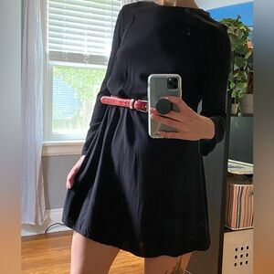 H&M Black Mini Dress